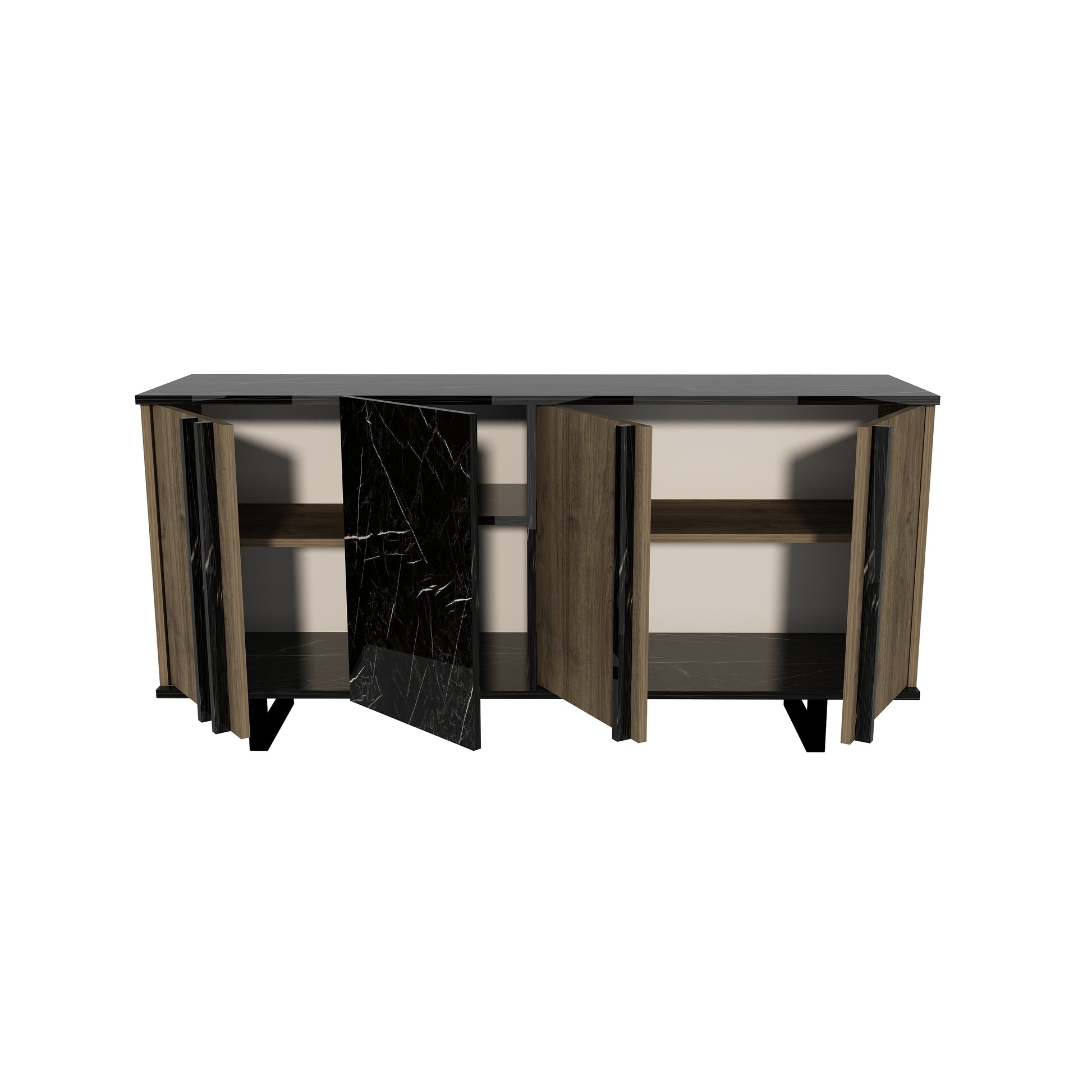 storage cabinet, sideboard, cupboard, credenza, console, closet, cellarette, buffet