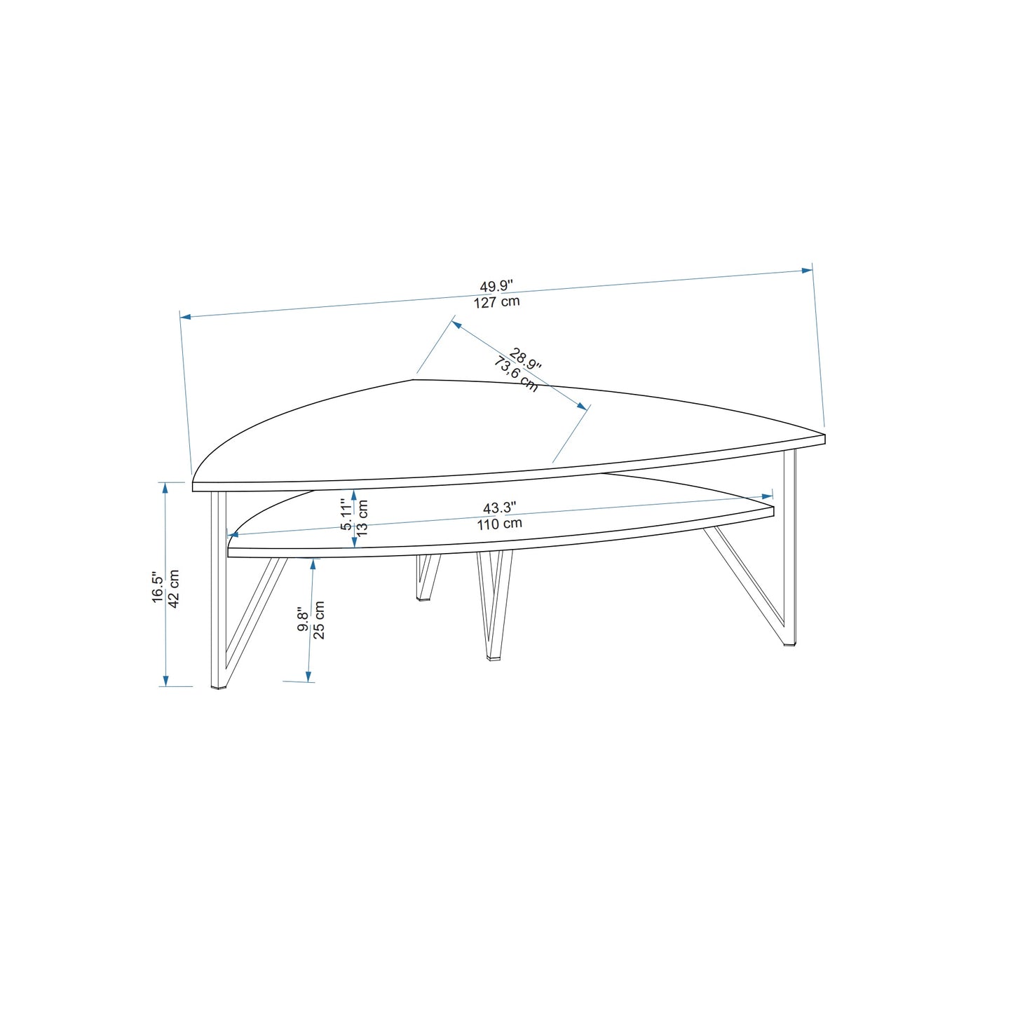Galen Corner TV Stand Entertainment Center