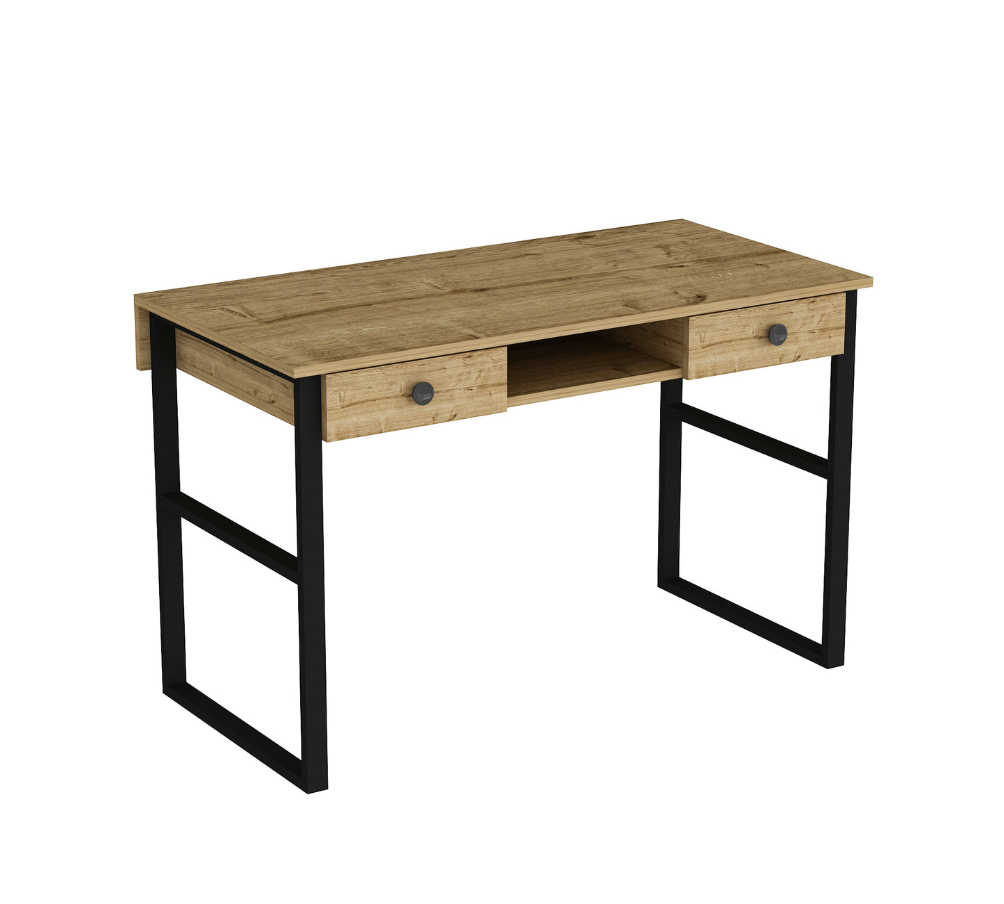Valley Computer Desk with Drawers