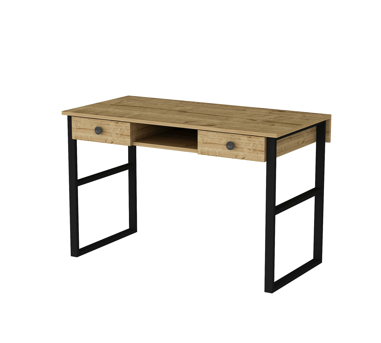 Valley Computer Desk with Drawers