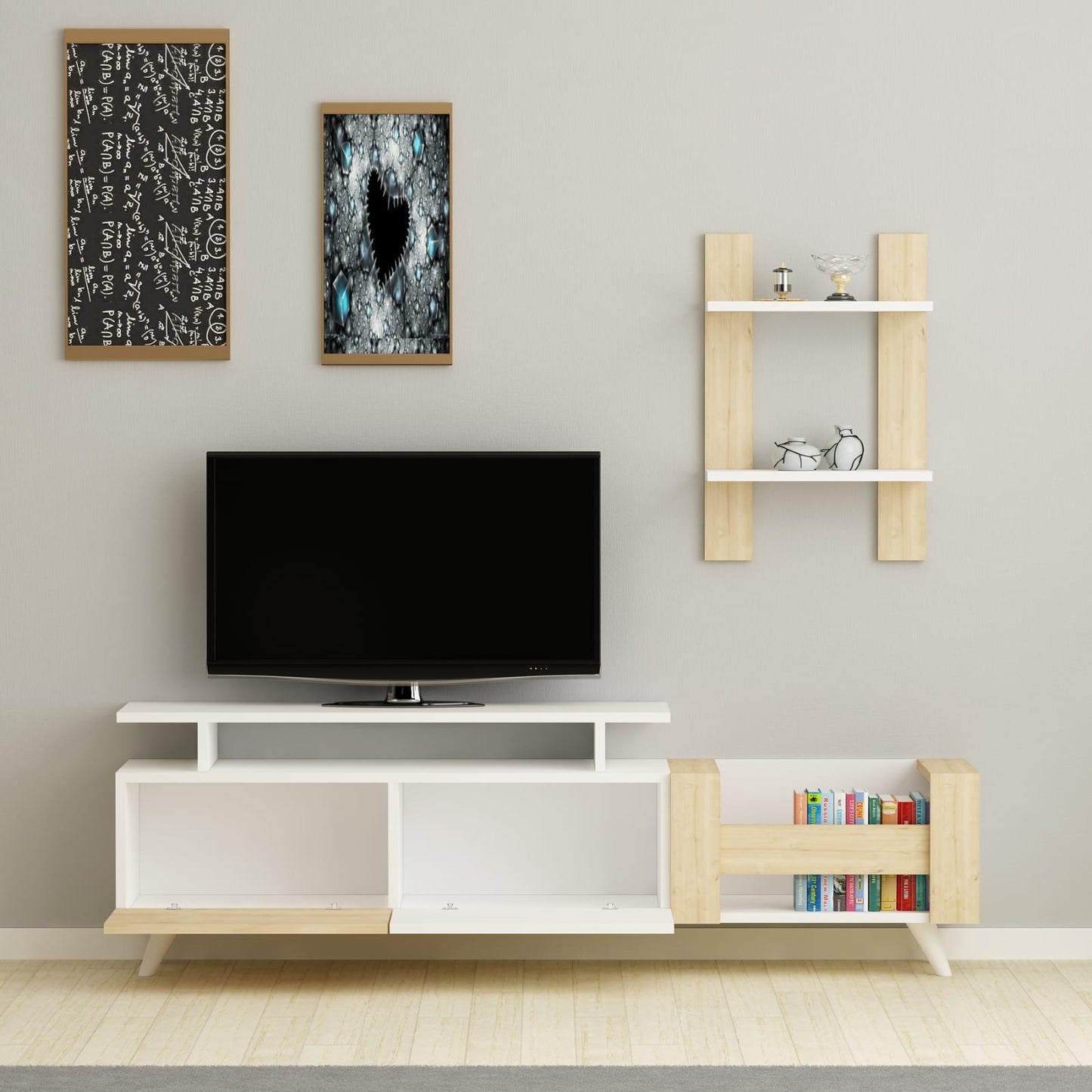 Corn TV Stand and Entertainment Center - Destina Home