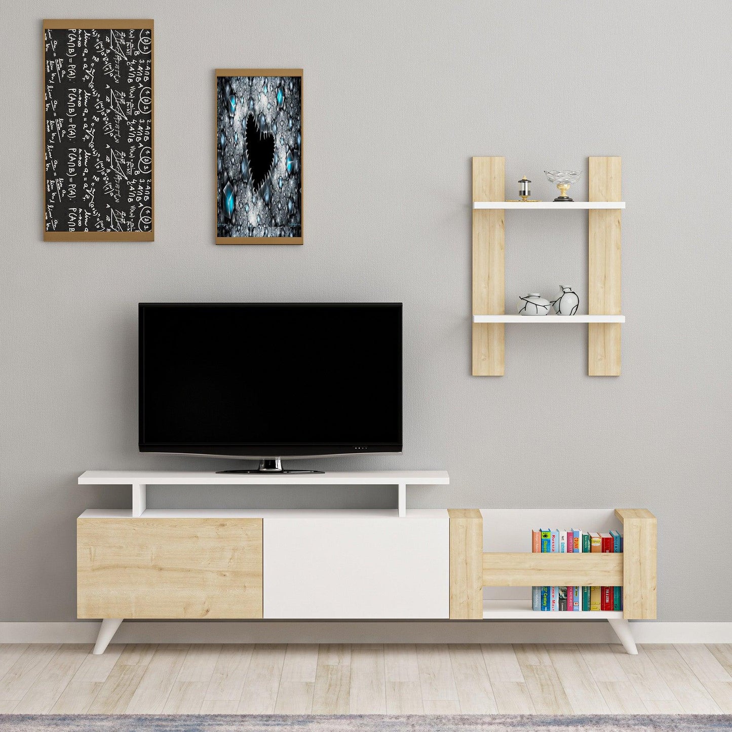 Corn TV Stand and Entertainment Center - Destina Home