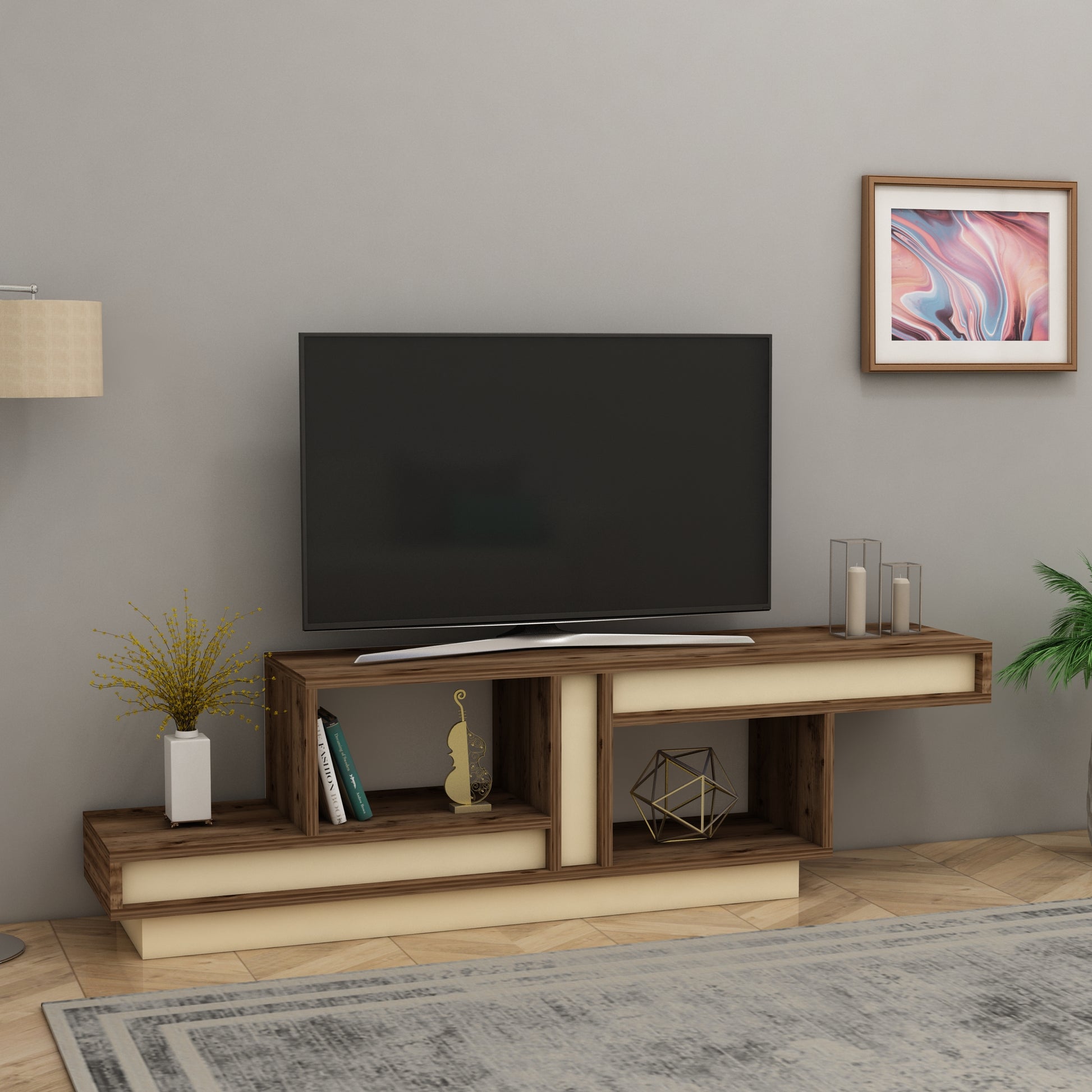 TV Stand, Media Console, TV cabinet, Wooden TV Stand, Media Stand, TV Lowboard, Entertainment Center, Wood TV Unit, TV Board, TV Table, Media Center, Living Room, Furniture