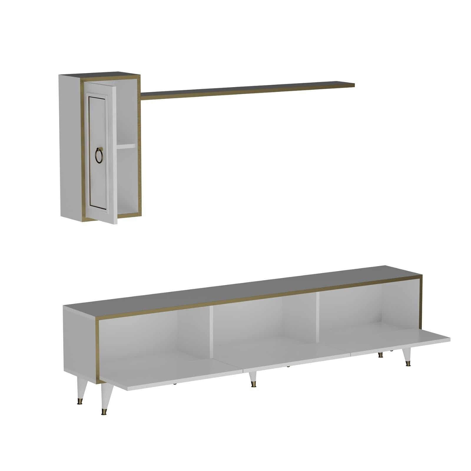 Antonia TV Stand and Entertainment Center - Destina Home