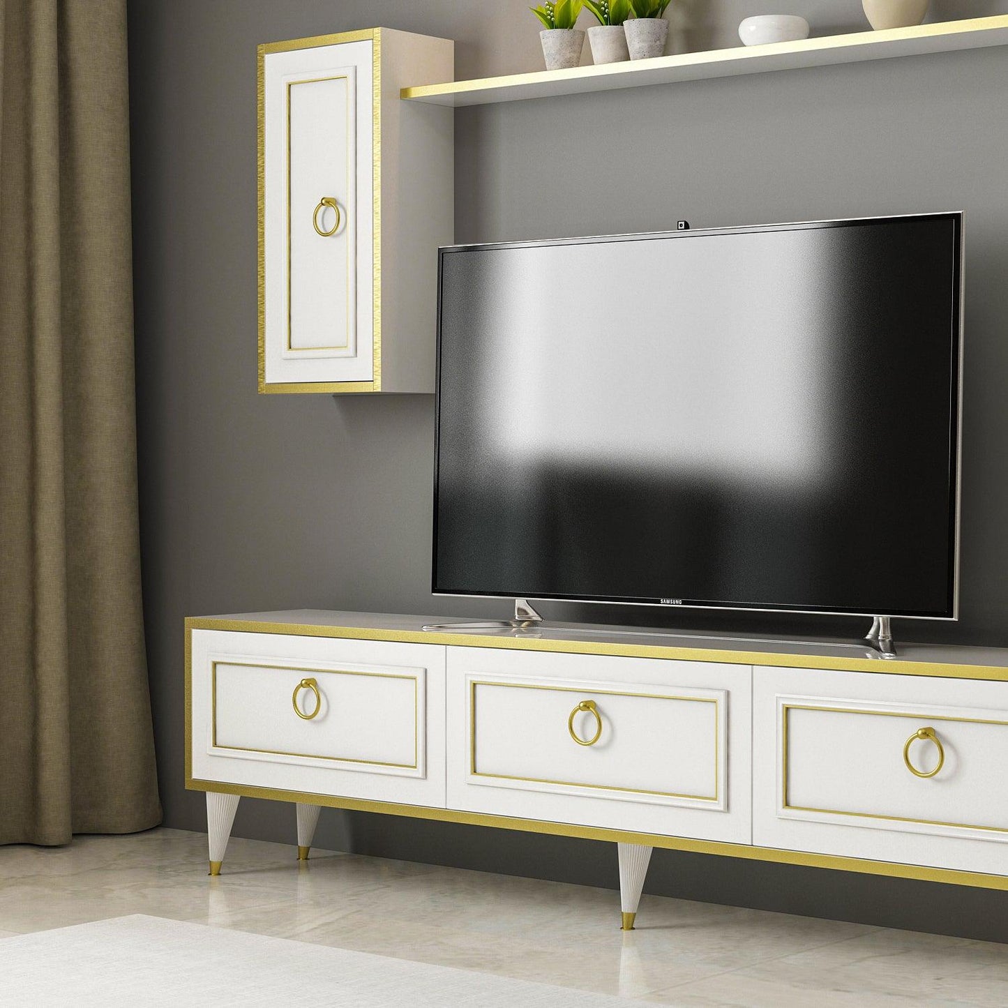 Antonia TV Stand and Entertainment Center - Destina Home