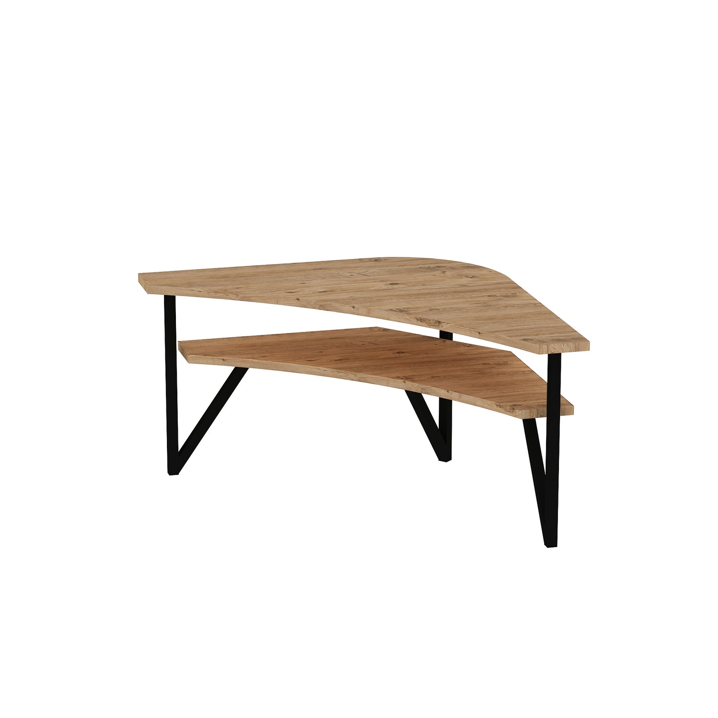 Lotte Corner TV Stand Entertainment Center
