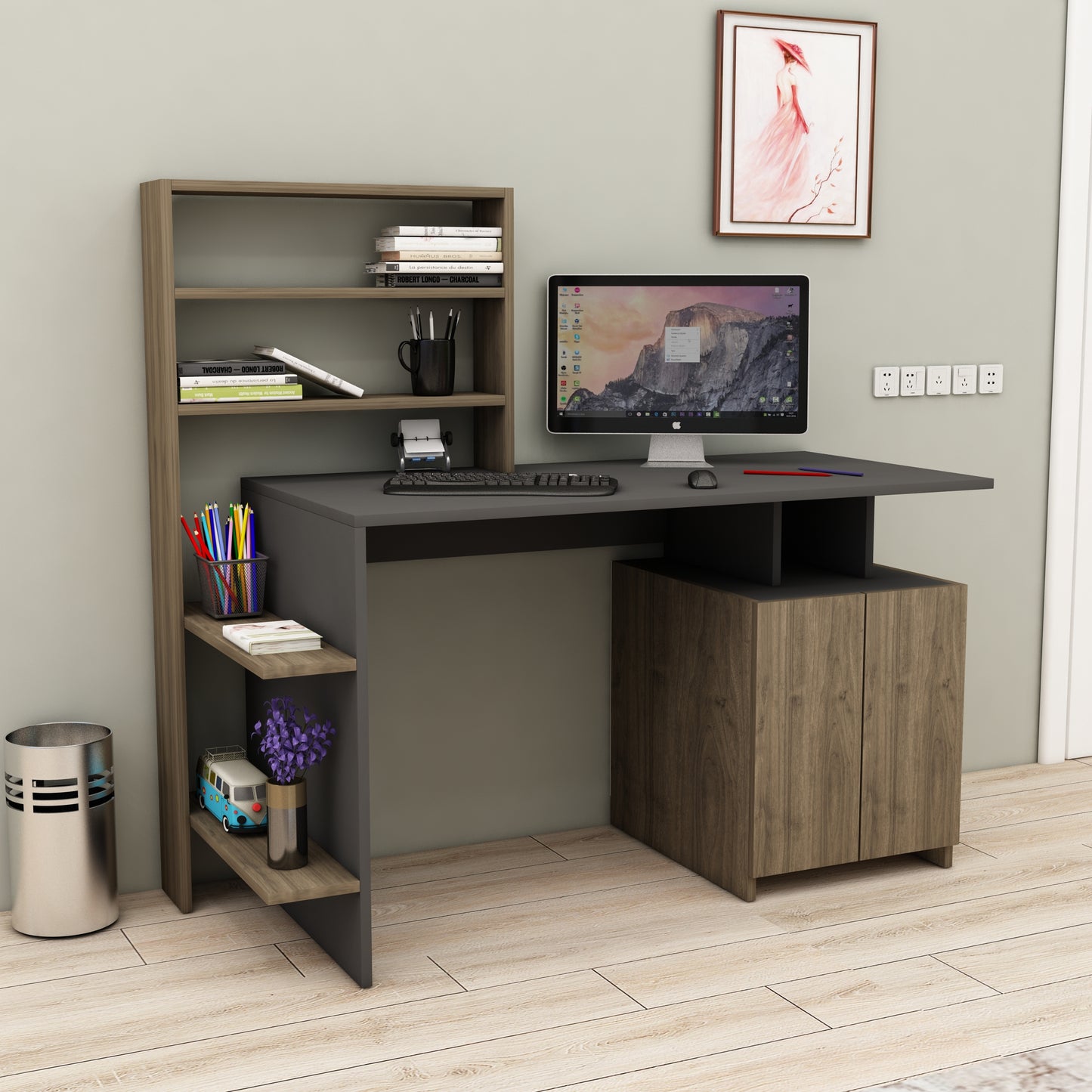 writing desk, study desk, PC desk, computer desk, study board