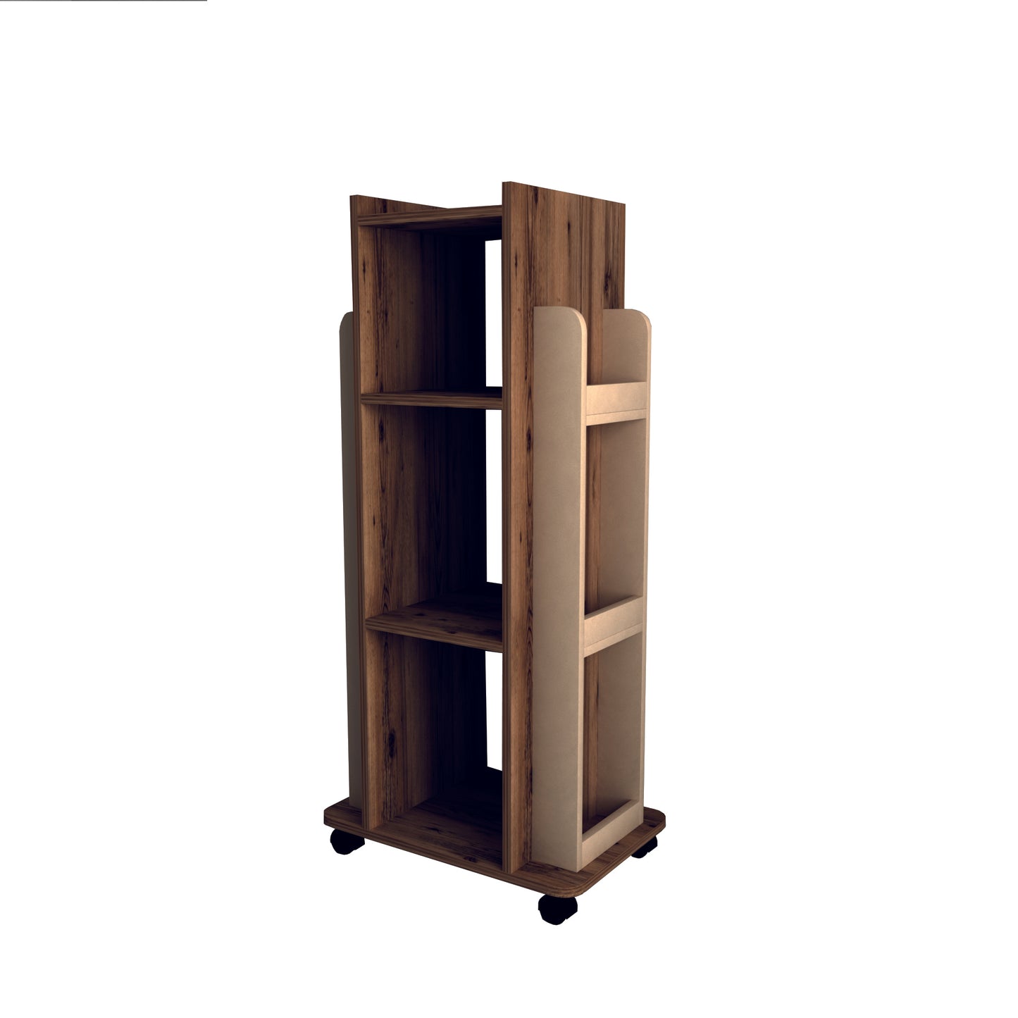 Bookcase, Bookshelf, Floating Bookcase, Floating Bookshelf, Shelving Unit, Shelf, Furniture, Home, Office, Living room, Study room