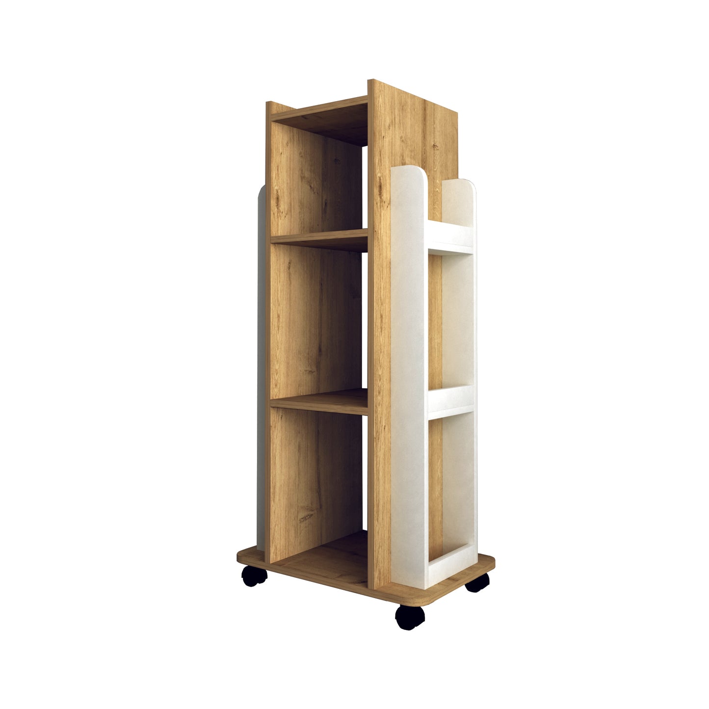 Bookcase, Bookshelf, Floating Bookcase, Floating Bookshelf, Shelving Unit, Shelf, Furniture, Home, Office, Living room, Study room