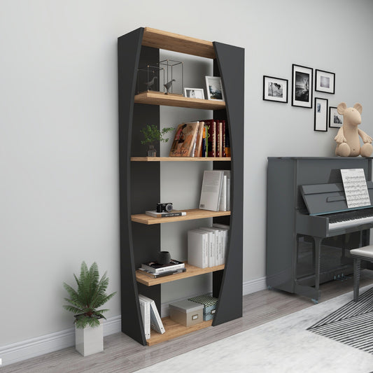 Bookcase, Bookshelf, Floating Bookcase, Floating Bookshelf, Shelving Unit, Shelf, Furniture, Home, Office, Living room, Study room