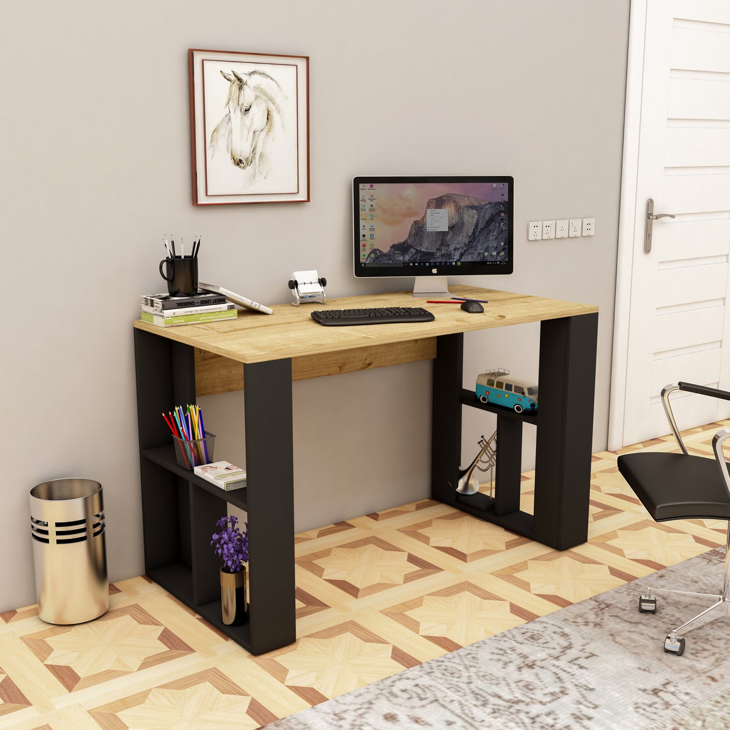 writing desk, study desk, PC desk, computer desk, study board