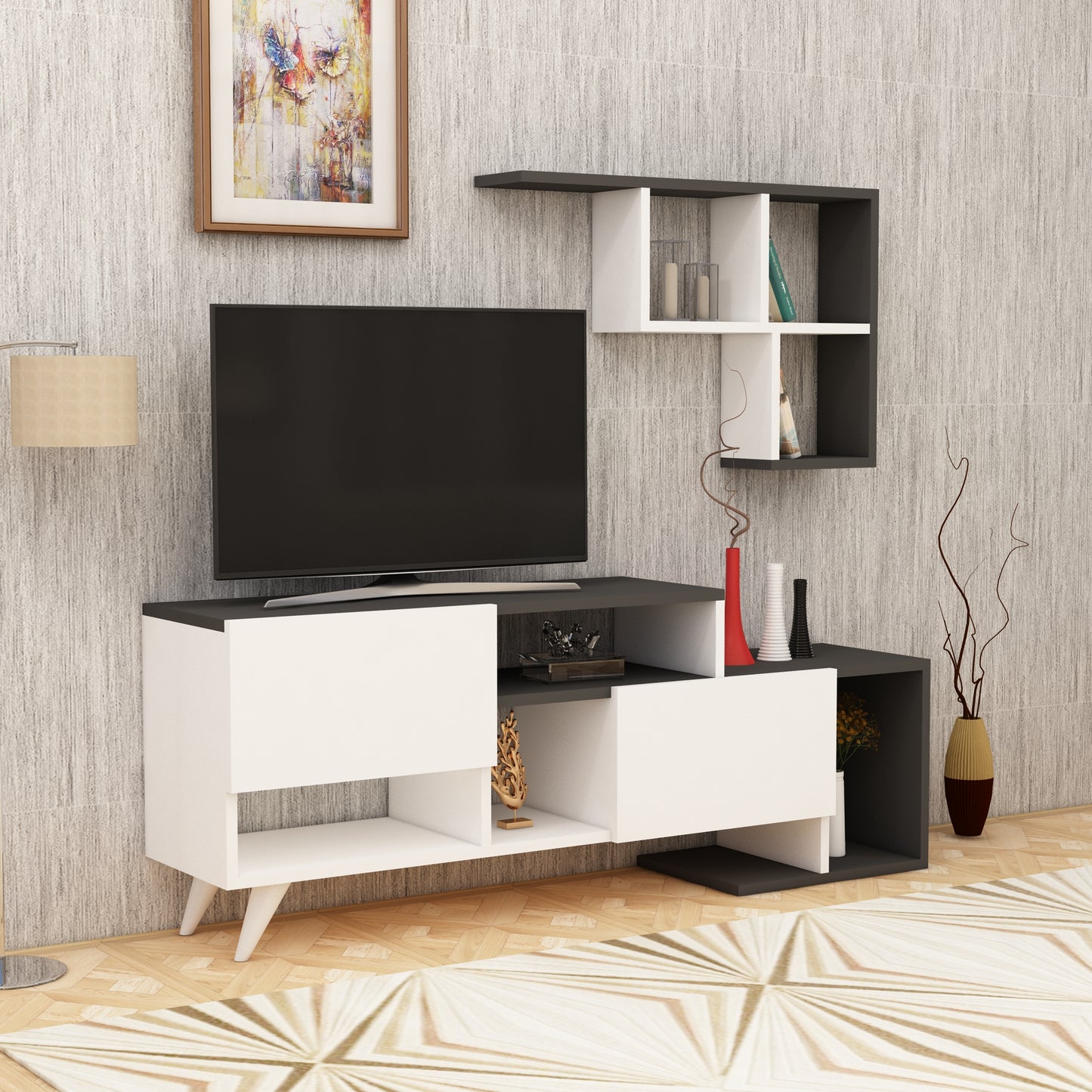 tv table, tv stand, tv cabinet, tv board, media stand, media console, entertainment center, tv stand design, tv unit design, tv stand decor