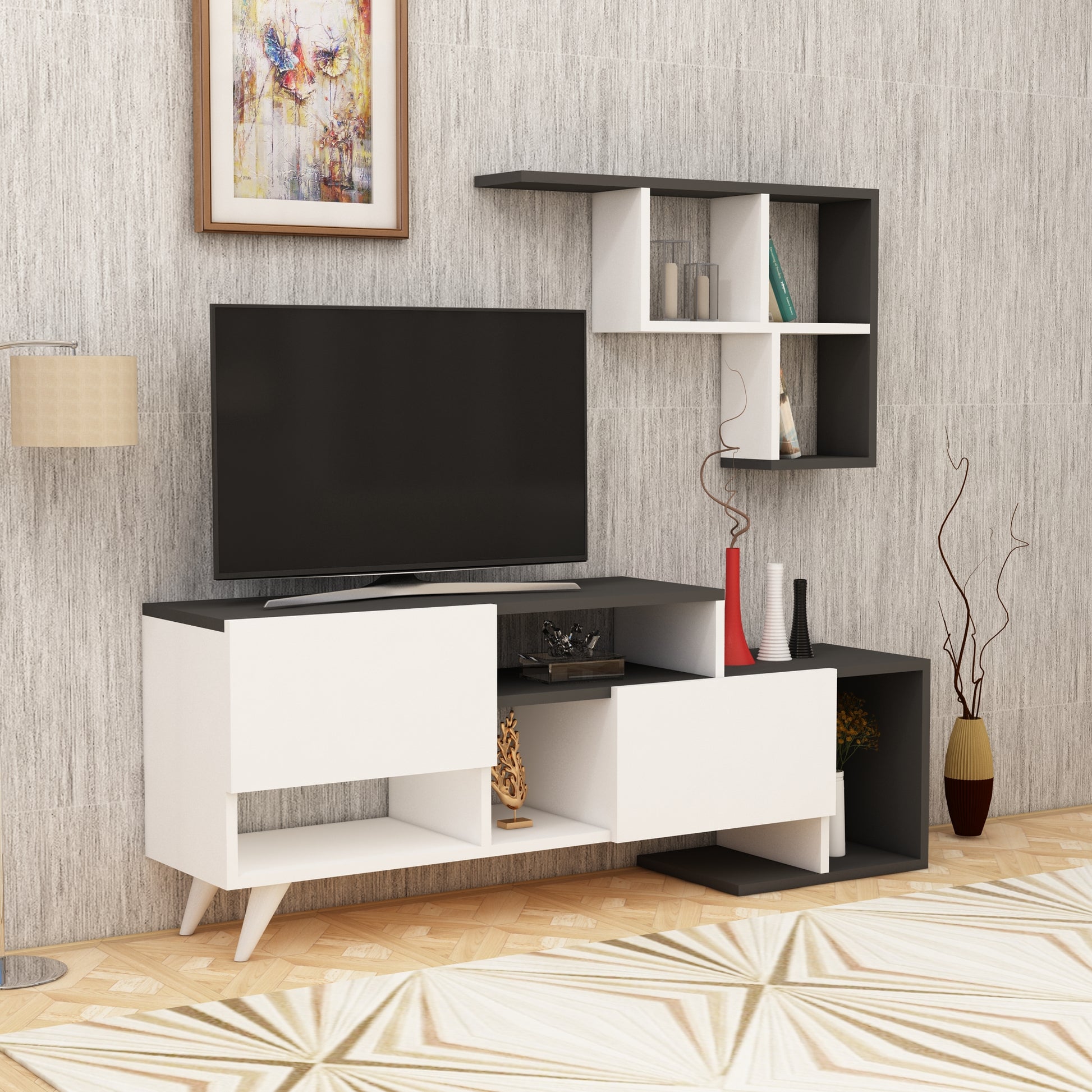 tv table, tv stand, tv cabinet, tv board, media stand, media console, entertainment center, tv stand design, tv unit design, tv stand decor