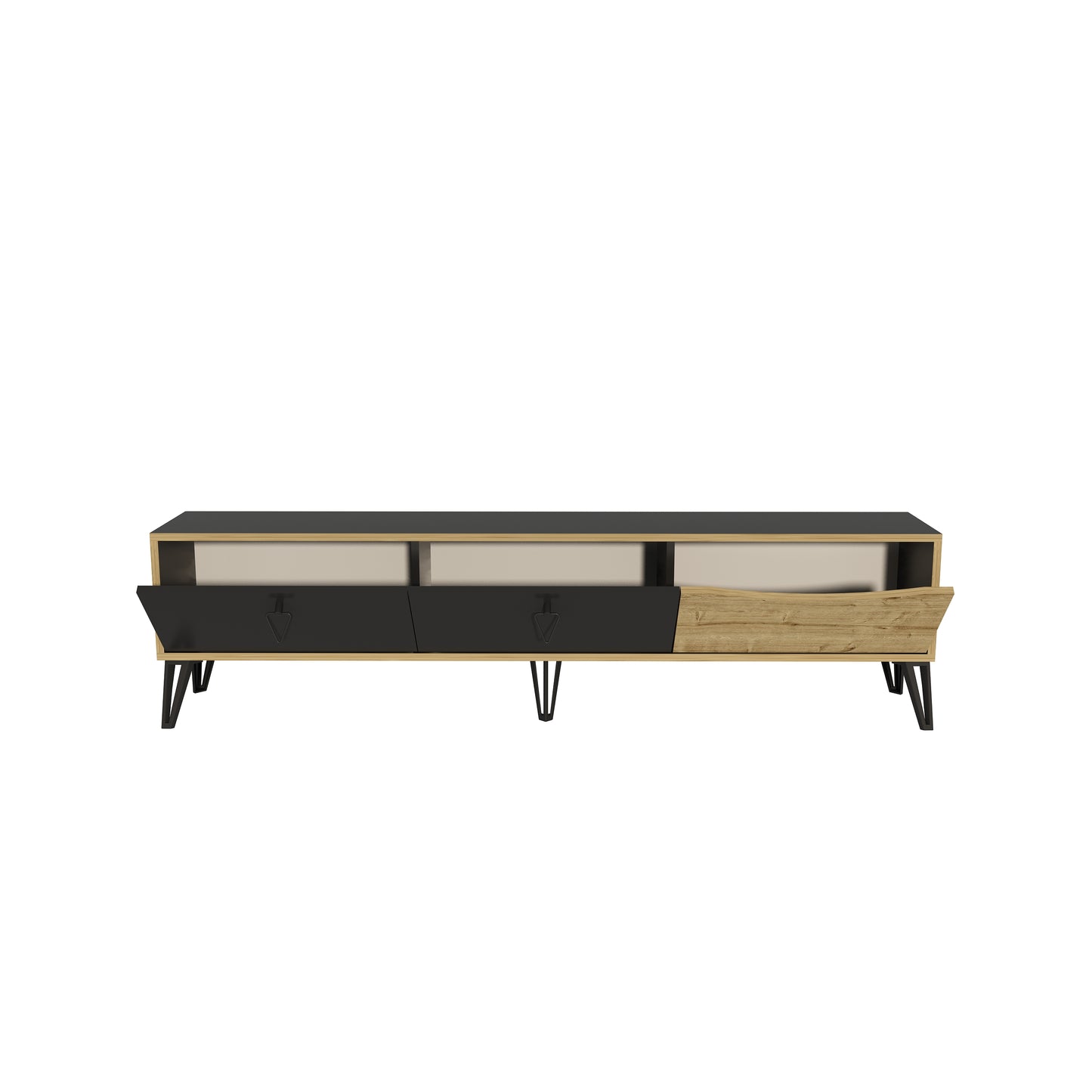 Twiks TV Stand with Cabinets