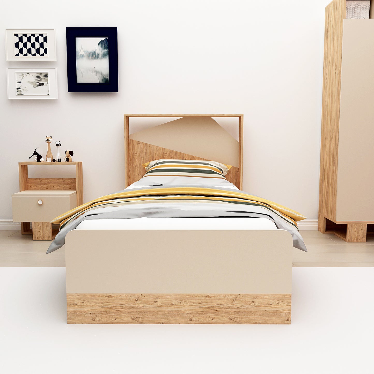 bed frame, bedstead, bed base, platform bed, Montessori bed, panel bed, bedroom furniture