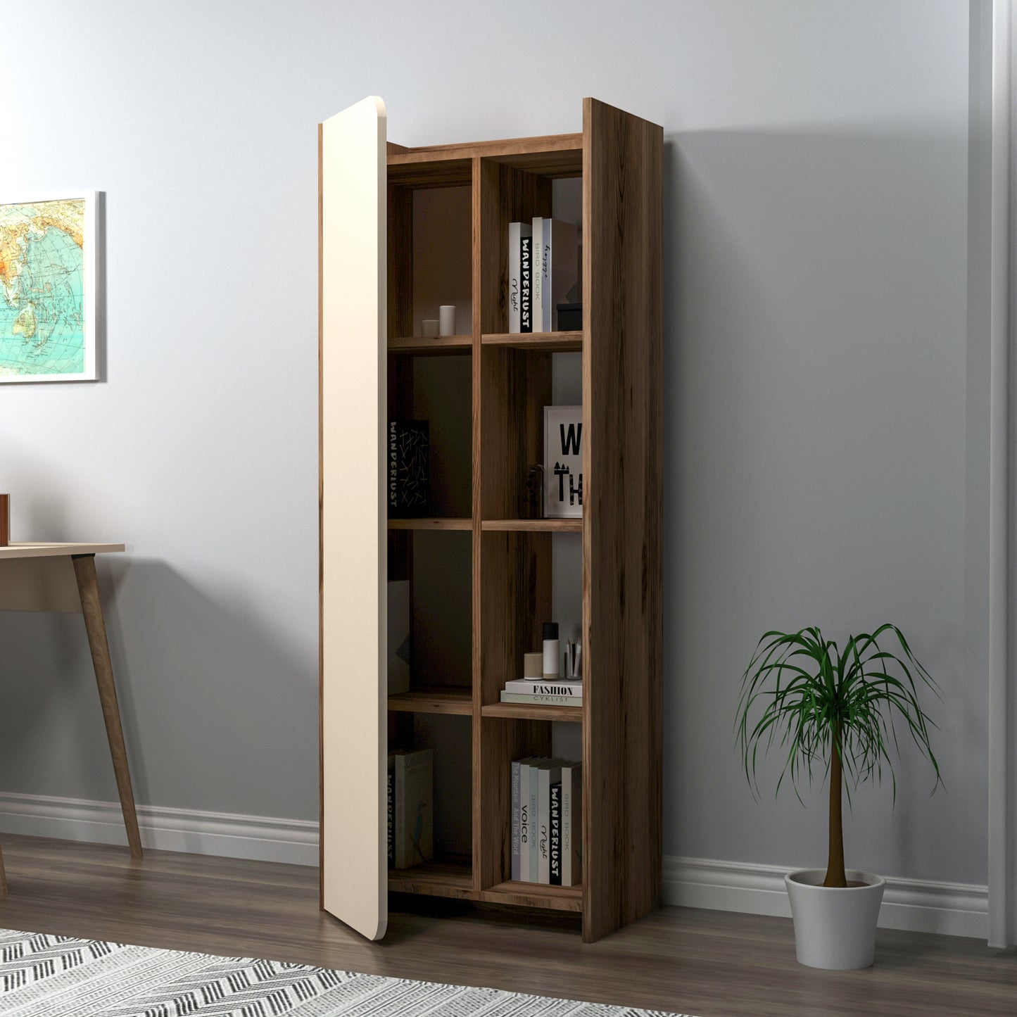 Babel Ladder Bookcase Bookshelf