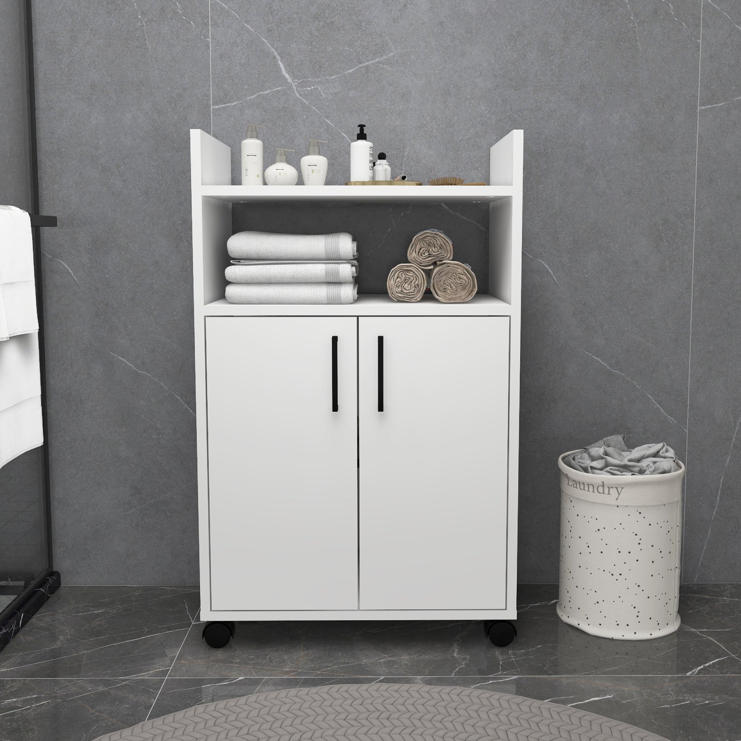 Armoire de salle de bain Tyler avec étagères