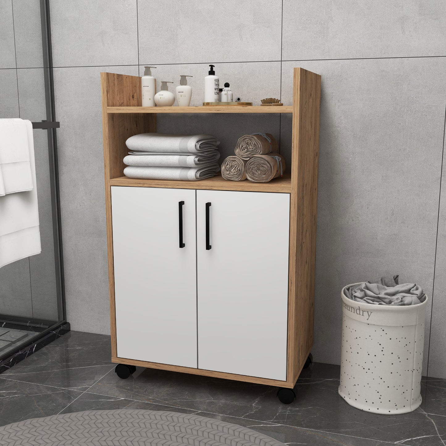 Armoire de salle de bain Tyler avec étagères