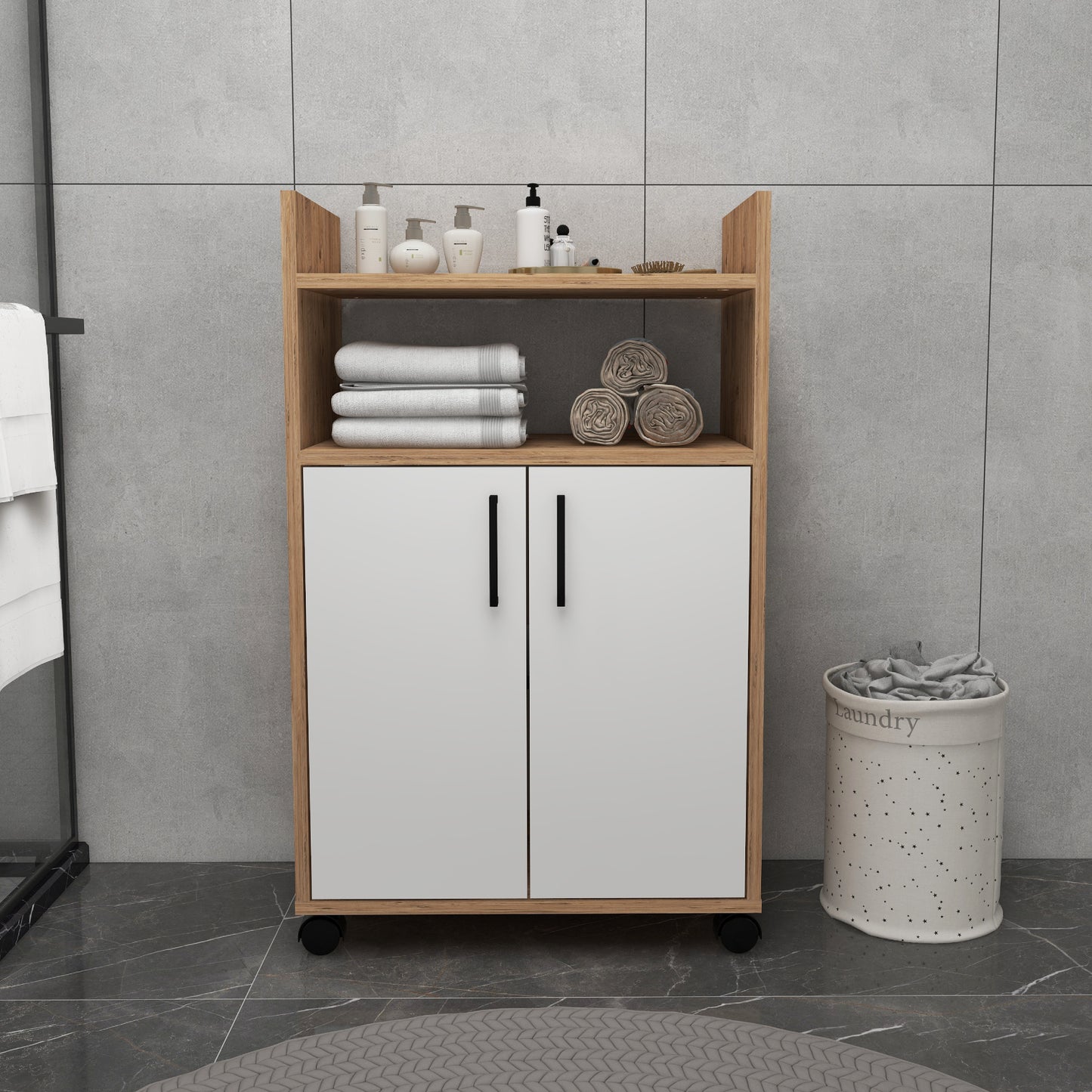 Armoire de salle de bain Tyler avec étagères