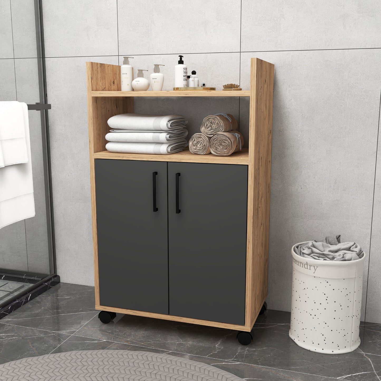 Armoire de salle de bain Tyler avec étagères