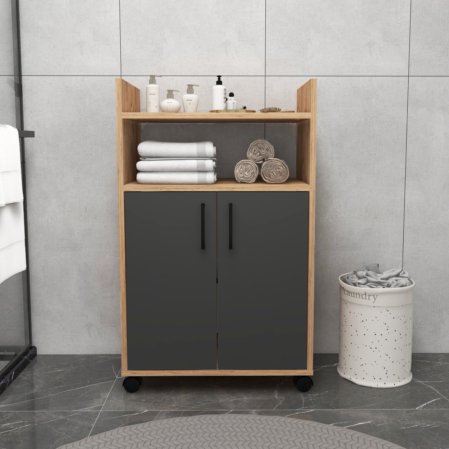 Armoire de salle de bain Tyler avec étagères