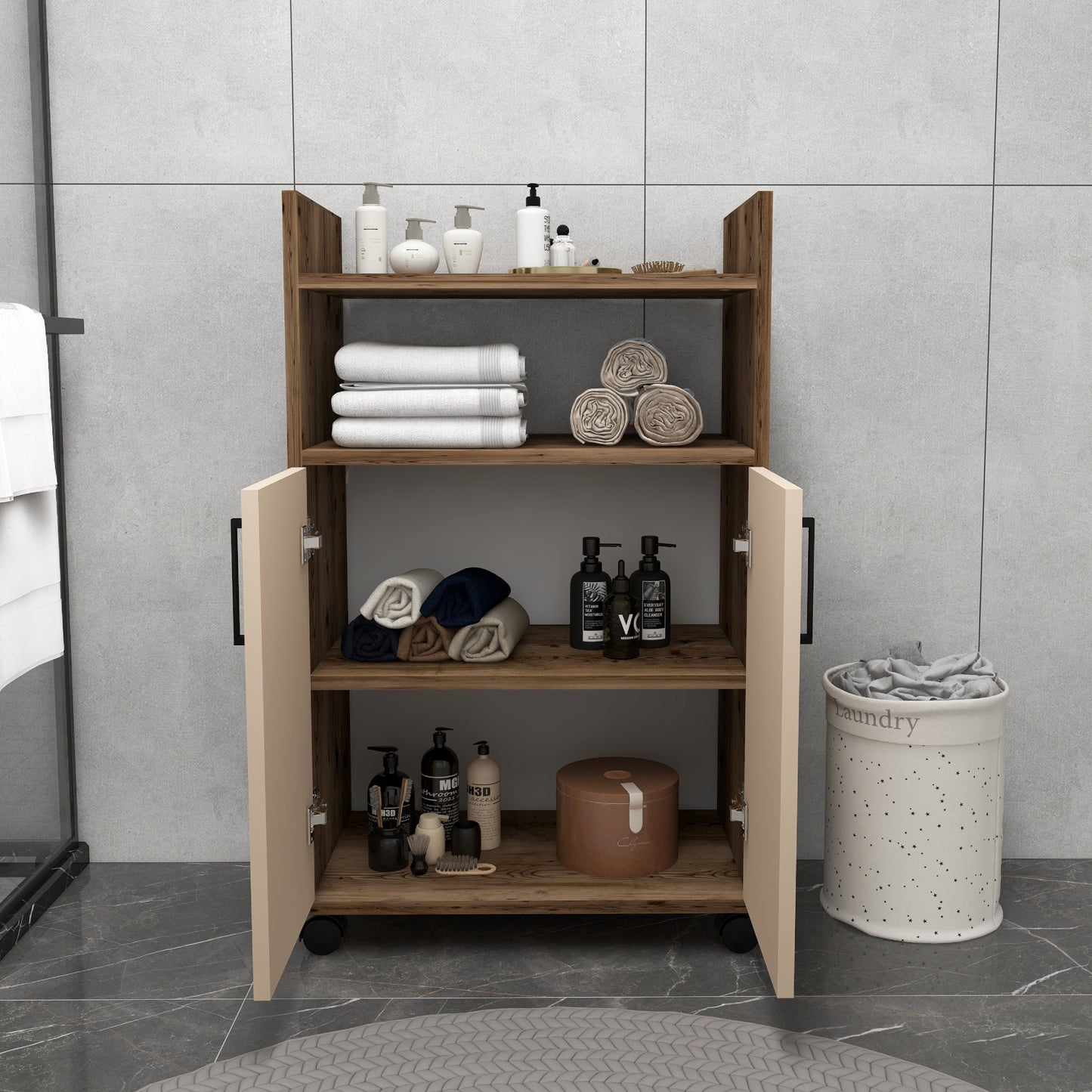 Armoire de salle de bain Tyler avec étagères