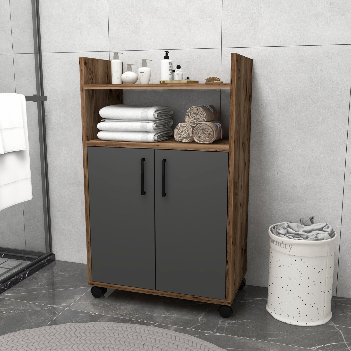 Armoire de salle de bain Tyler avec étagères