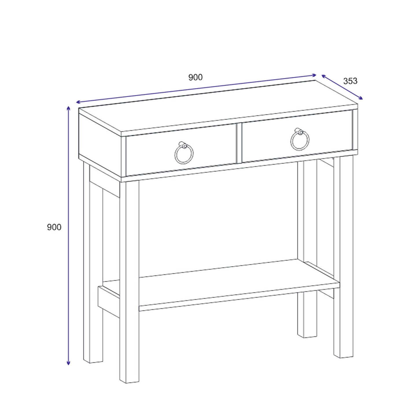 table, hallway table, entryway table, dresuar, console table