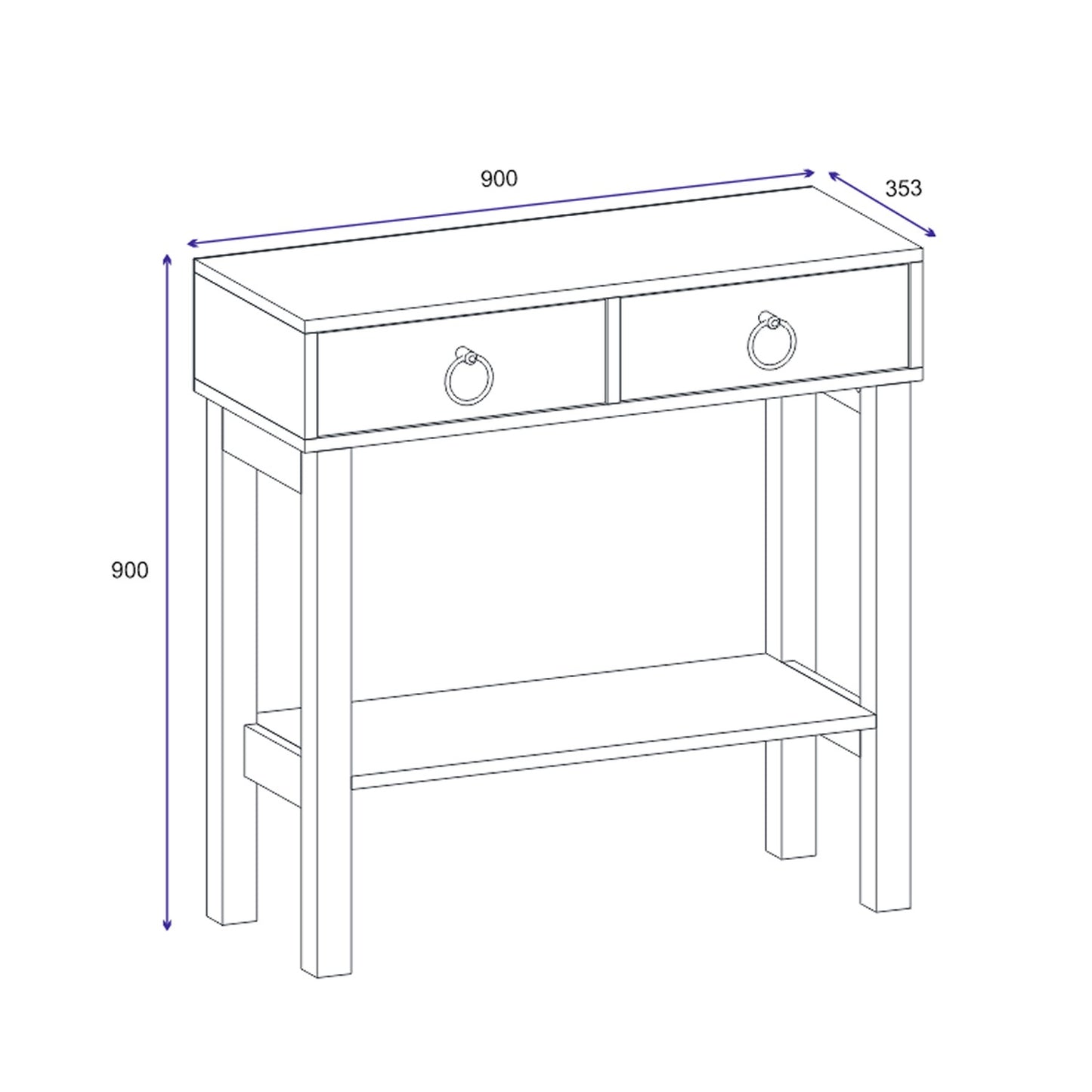 table, hallway table, entryway table, dresuar, console table