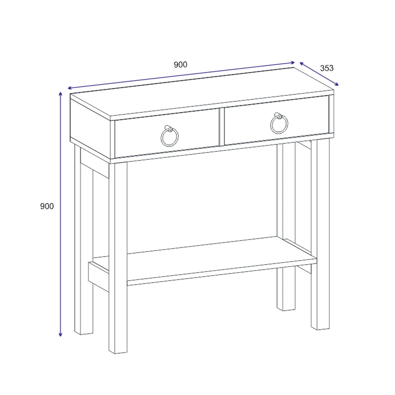 table, hallway table, entryway table, dresuar, console table