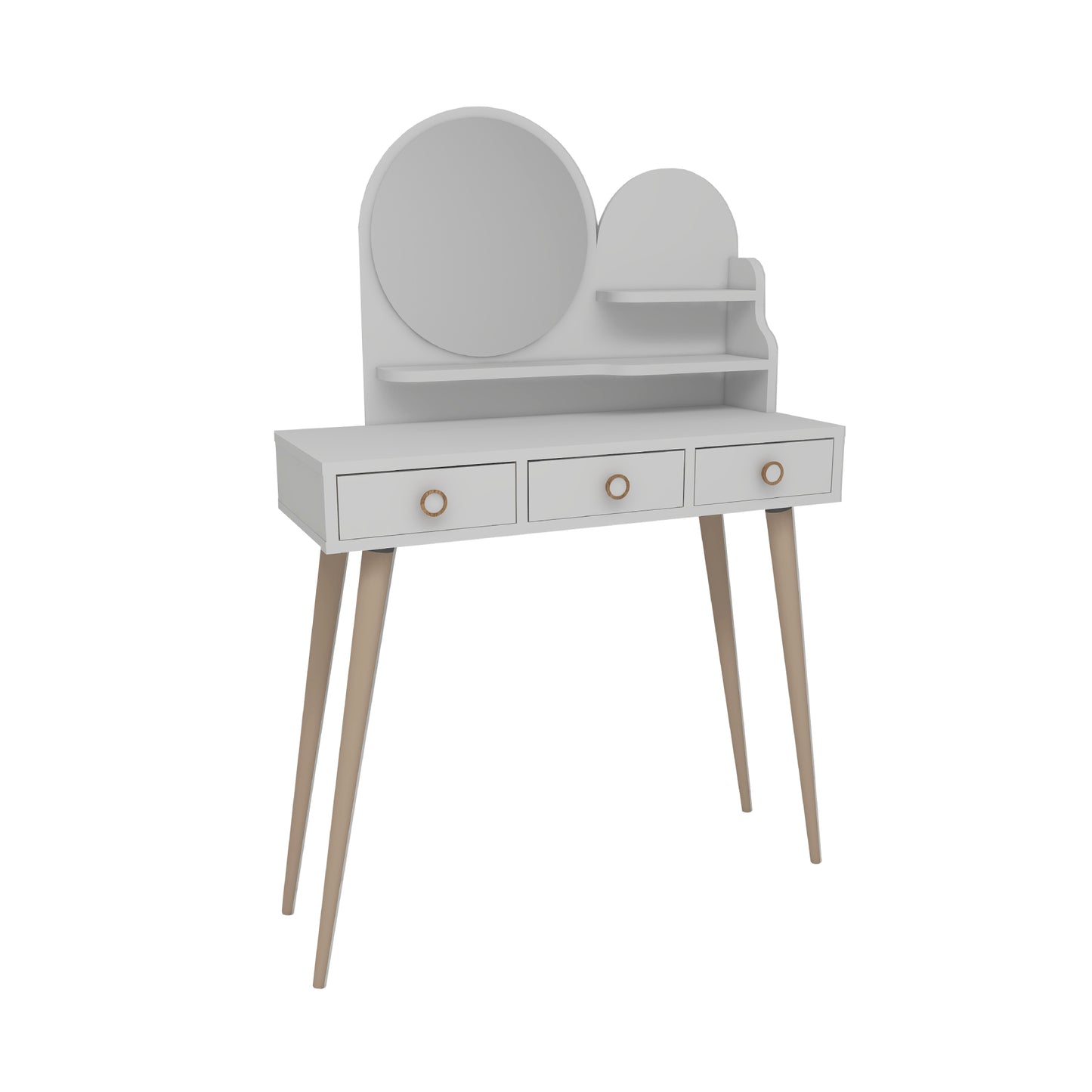 Makeup Vanity Table with Mirror Vetone