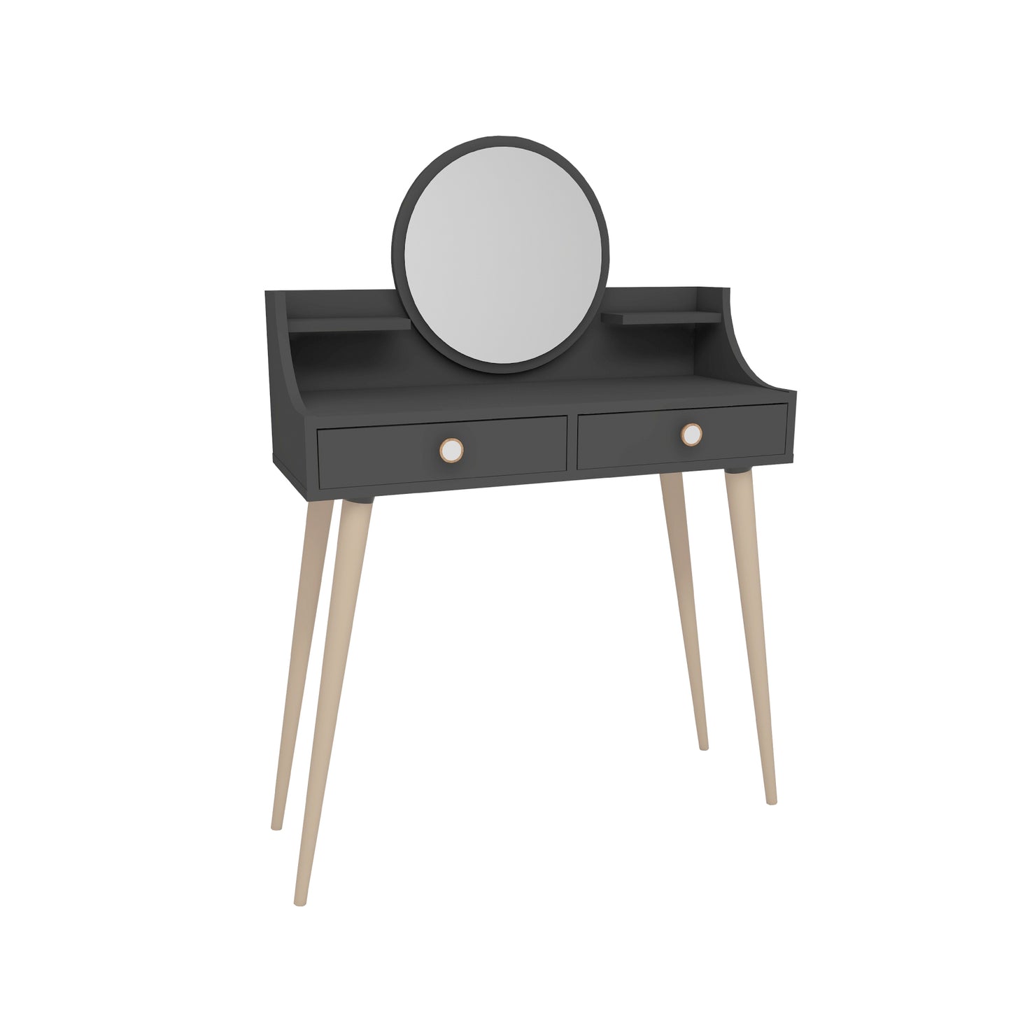 Makeup Vanity Table with Mirror Risoma