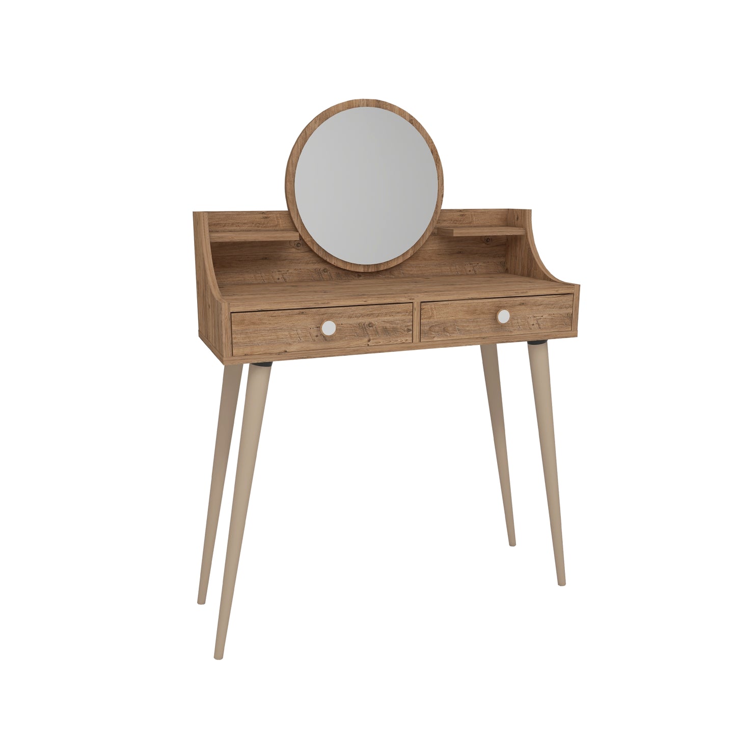 Makeup Vanity Table with Mirror Risoma