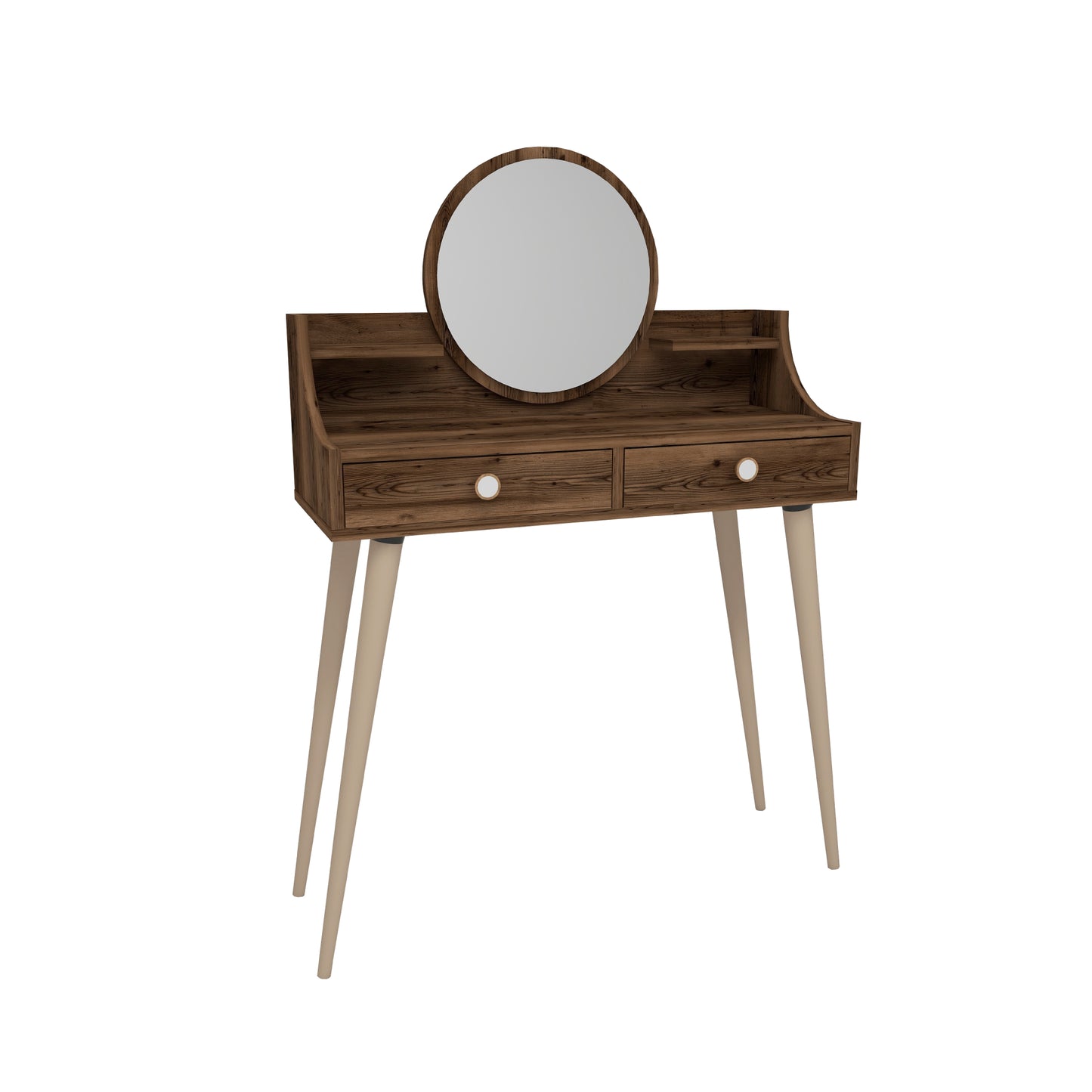 Makeup Vanity Table with Mirror Risoma