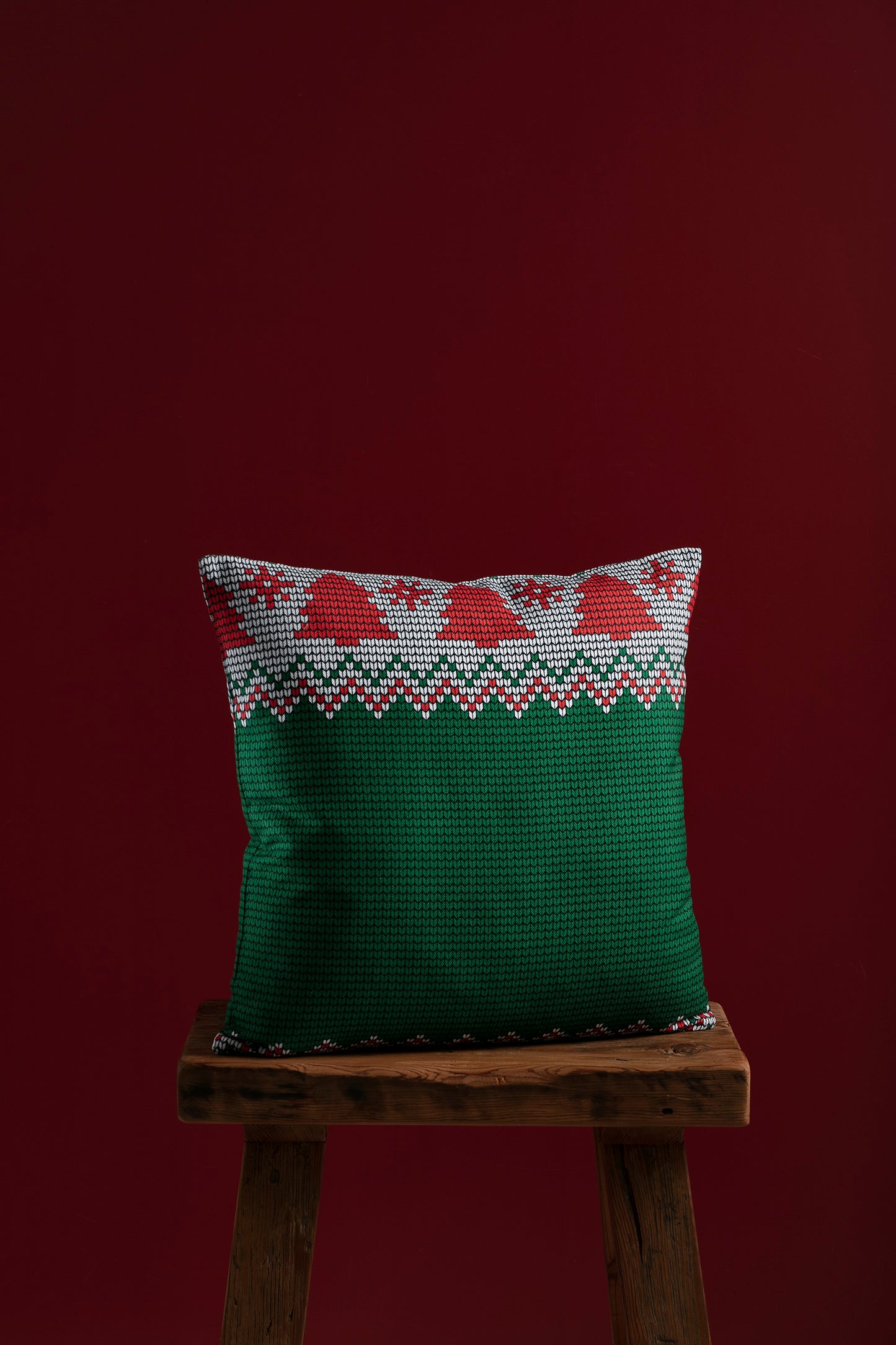 Christmas Themed Cushion Throw Pillow