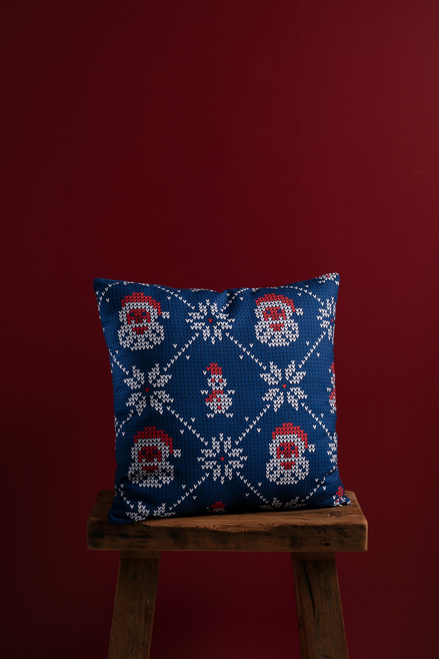 Christmas Themed Cushion Throw Pillow
