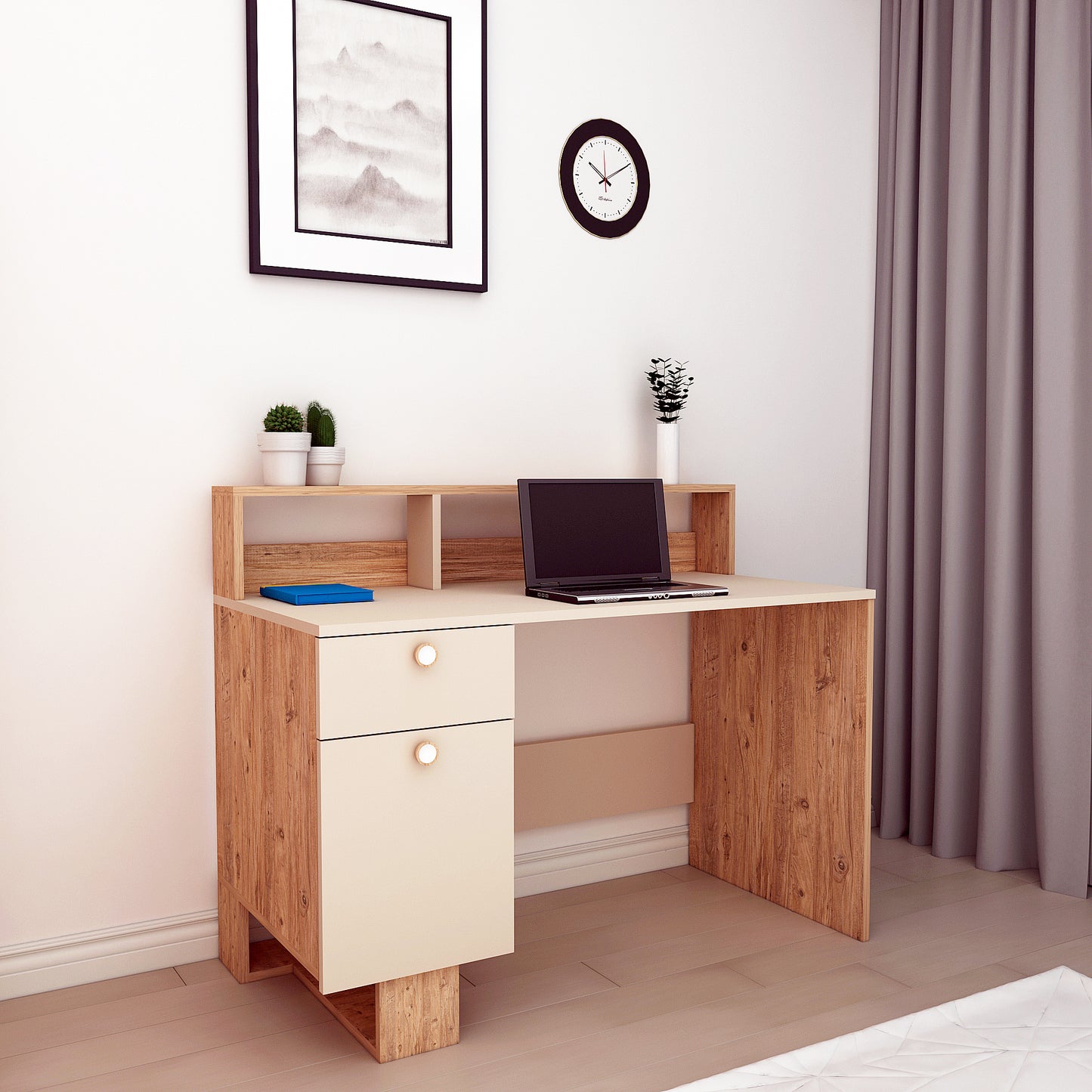 desks, computer desk, study desk, desk with hutch, writing desk, PC desk, furniture, office furniture