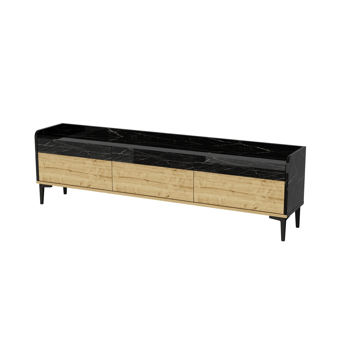 Kara TV Stand with Cabinets