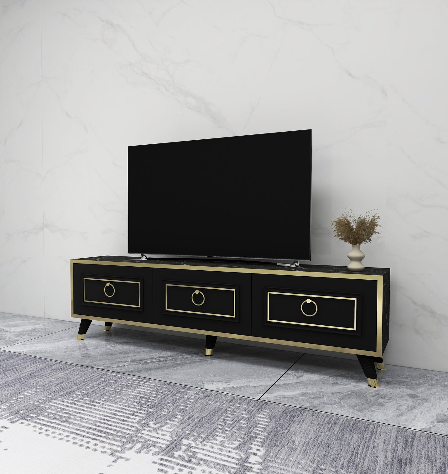 TV Stand, Media Console, TV cabinet, Wooden TV Stand, Media Stand, TV Lowboard, Entertainment Center, Wood TV Unit, TV Board, TV Table, Media Center, Living Room, Furniture
