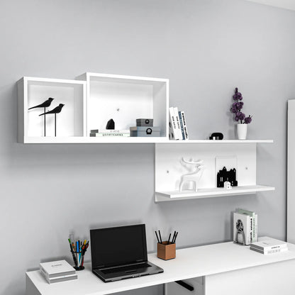 Akser Wall Mounted Shelving Unit