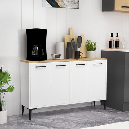Frezya - Enfilade, Meuble TV et Bar à Boissons Modernes à 4 Portes
