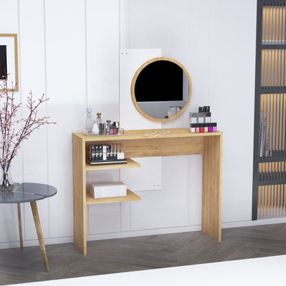 Dali Freestanding Makeup Vanity Table with Mirror