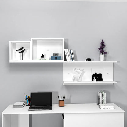 Akser Wall Mounted Shelving Unit