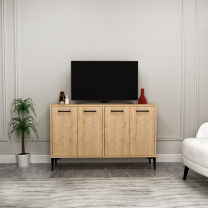 Frezya - Enfilade, Meuble TV et Bar à Boissons Modernes à 4 Portes