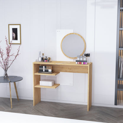 Dali Freestanding Makeup Vanity Table with Mirror