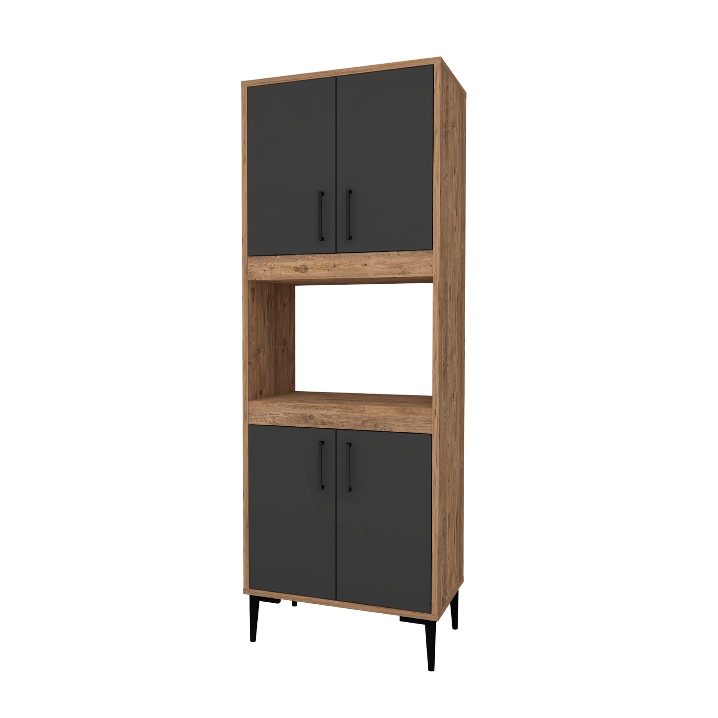 Aera Kitchen Cabinet with Shelves
