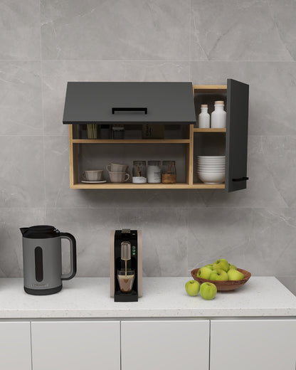 Akasya Multi Purpose Wall Mounted Cabinet Shelf