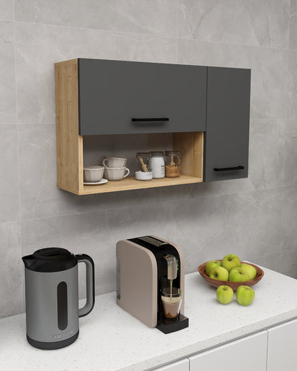 Akasya Multi Purpose Wall Mounted Cabinet Shelf
