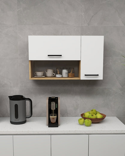 Akasya Multi Purpose Wall Mounted Cabinet Shelf