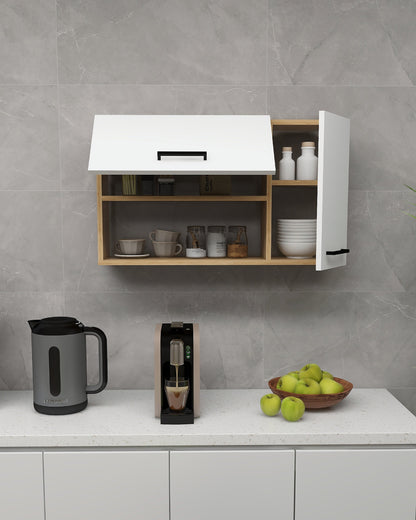 Akasya Multi Purpose Wall Mounted Cabinet Shelf